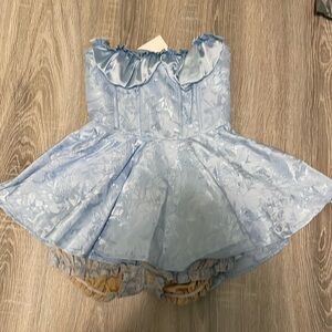 yesstyle mini dress strapless